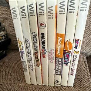 Nintendo Wii Game Lot